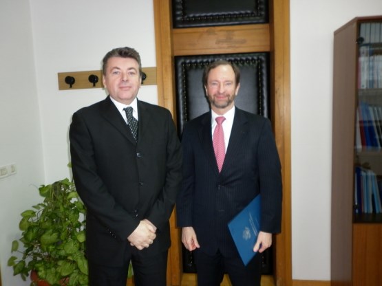 Predsjedatelj Zastupničkog doma Parlamentarne skupštine BiH, dr. Milorad Živković susreo se sa veleposlanikom SAD-a